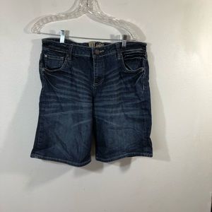 Kut From The Kloth Denim Shorts 10 Bermuda Blue